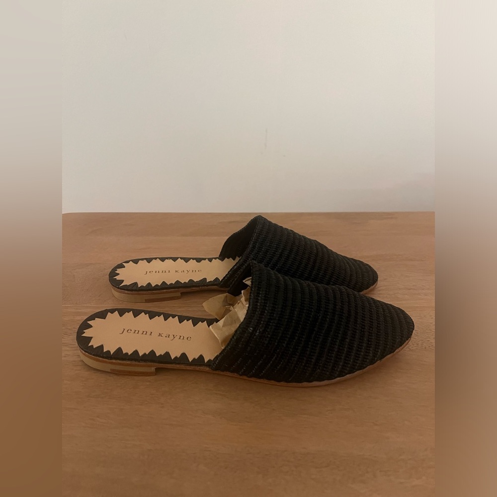 Jenni Kayne Raffia Mules Size 40